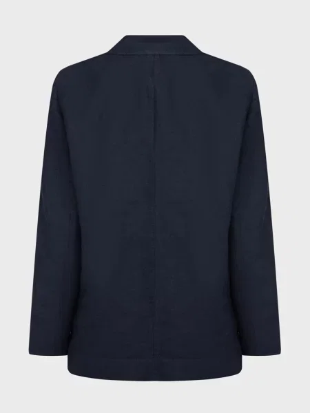 Лляний повсякденний піджак Tommy Hilfiger синій