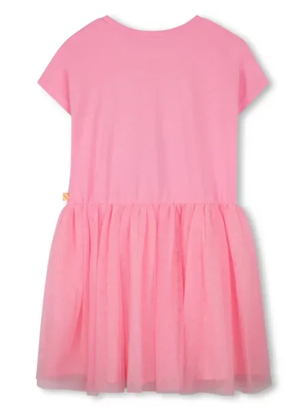Dětské šaty Billieblush růžové