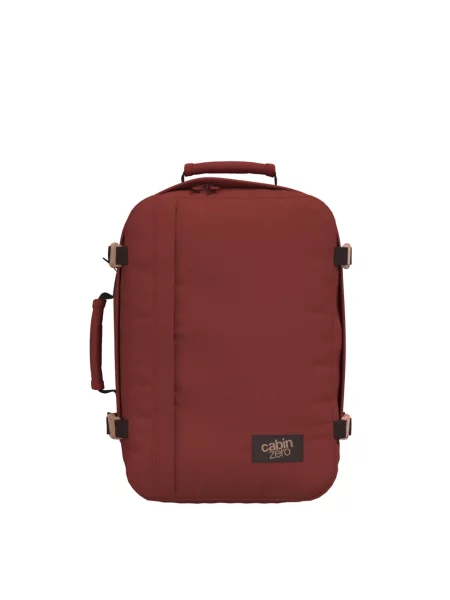 CabinZero Classic 36 l sangria red turistický batoh červená