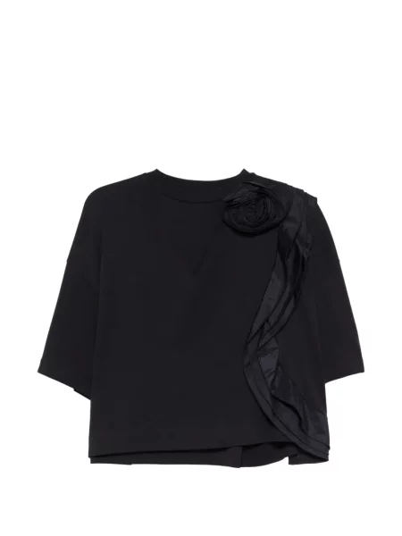 Tricou Max Mara din jerseu albastru