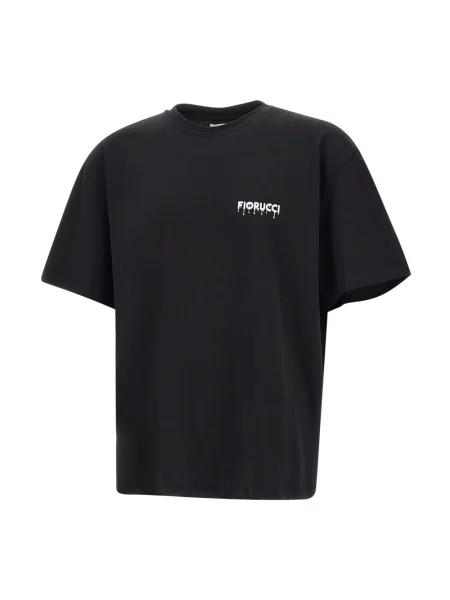 Fiorucci t-shirt z nadrukiem czarny