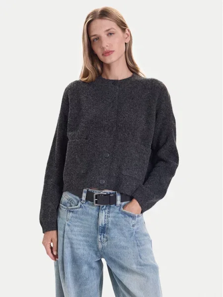 ONLY Pletena jopica Piemonte siva