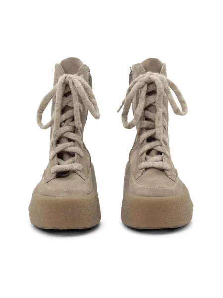 Buty do kostki Vic Matie zamszowe beżowe