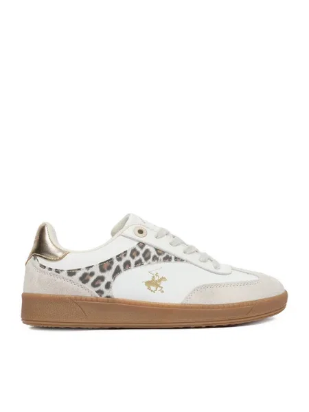 Sneakersy Beverly Hills Polo Club biela