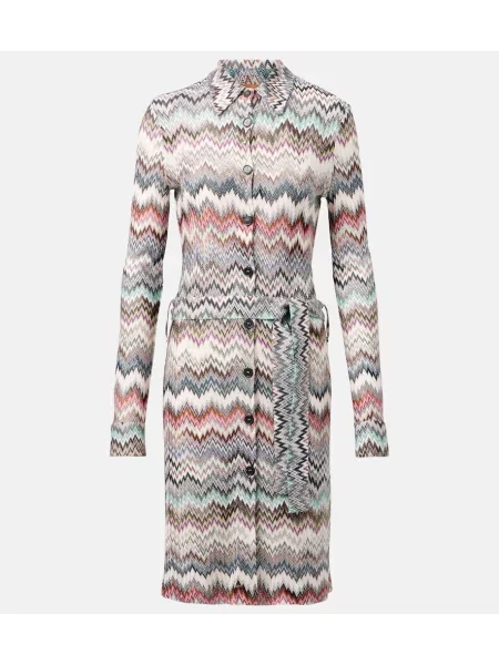 Sukienka koszulowa Missoni garniturowa