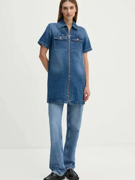 Джинсова сукня A.P.C. robe amanda mini пряма