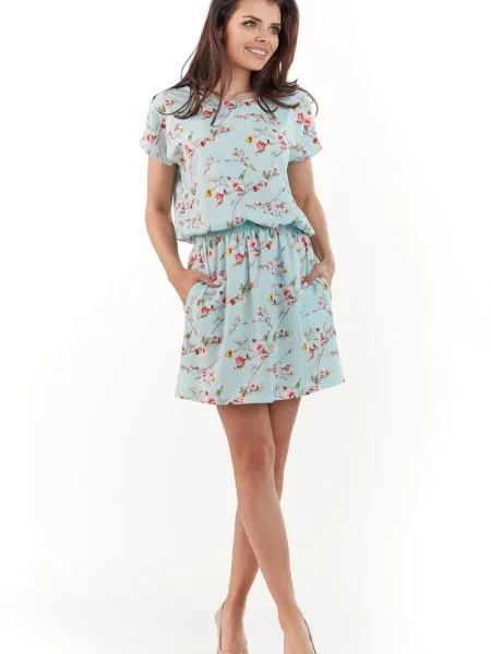 Sukienka mini Awama szara