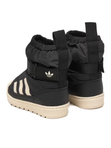 ADIDAS ORIGINALS Škornji za v sneg Superstar črna bela