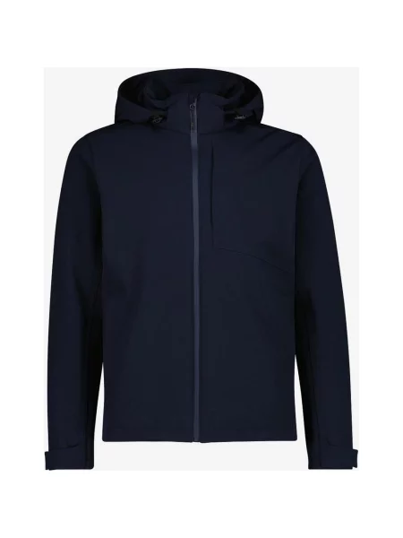 Kurtka z kapturem CMP Fix Hood Softshell granatowa 52 niebieska