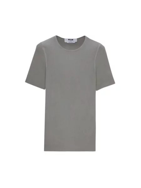 Krótka koszulka Msgm szara