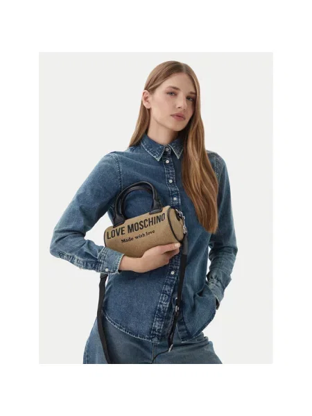 Torebka Love Moschino beżowa
