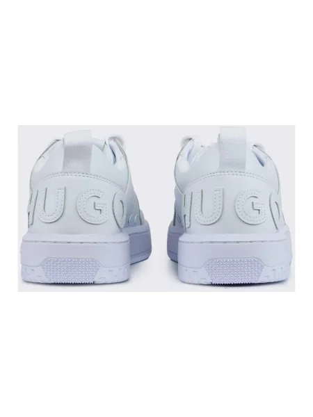 Sneakersy Hugo skórzane białe