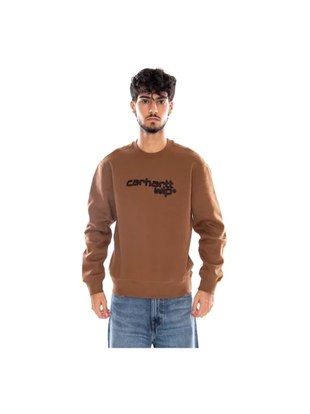 Bluza Carhartt Wip brązowa