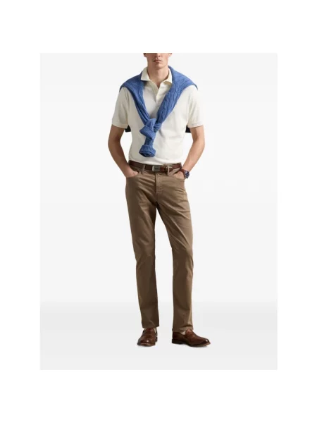 Koszulka polo o kroju Regular Fit z czystej bawełny Polo Ralph Lauren biała