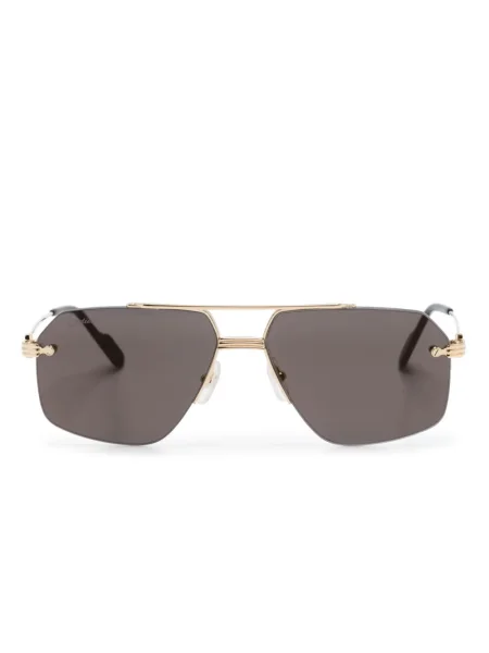 Слънчеви очила Cartier Eyewear черно