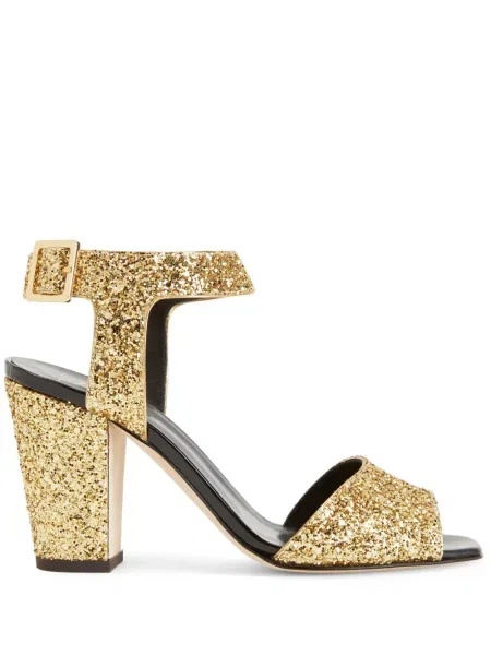 Sandale Giuseppe Zanotti din piele auriu