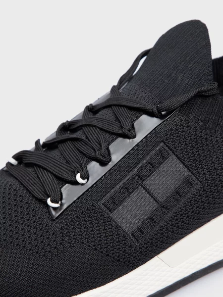 Трикотажные кроссовки Tommy Jeans черные