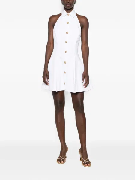 Rochie Balmain din poplin alb