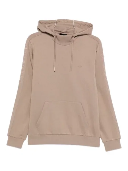 Hanorac cu glugă Emporio Armani cu broderie