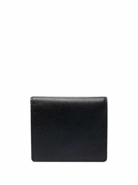 Iš natūralios odos piniginė Maison Margiela juoda
