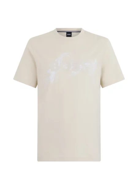 Scurt tricou Boss cu imagine