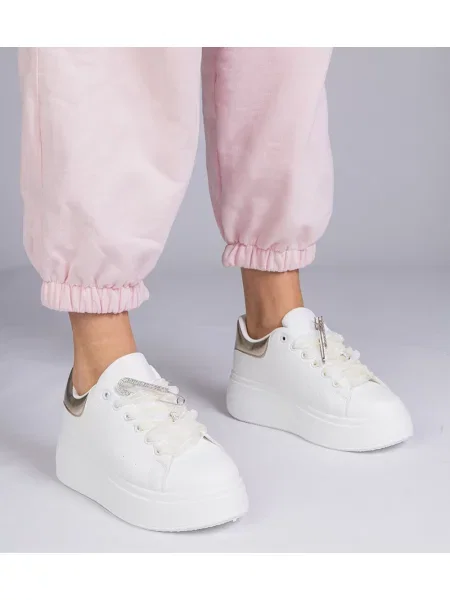 Sneakerși Marka Niezdefiniowana alb