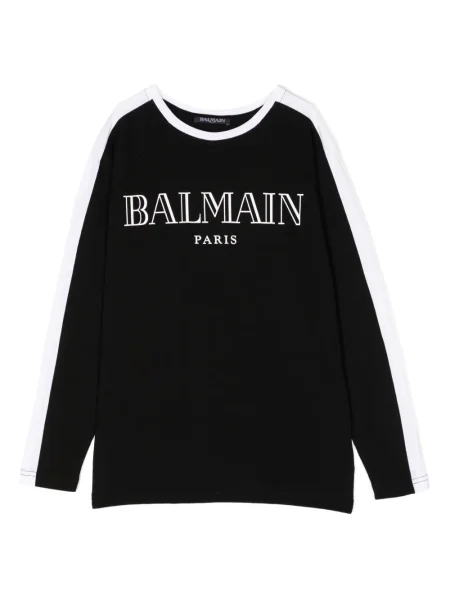 Koszulka dziecięca Balmain czarna
