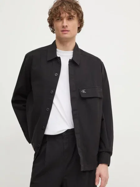 Srajca Calvin Klein Jeans črna