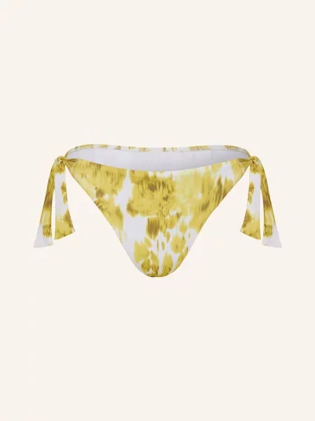 Maryan Mehlhorn Trojúhelníkové Bikinové Kalhotky Soft Focus Florals žlutá/ bílá/ šedá bílé