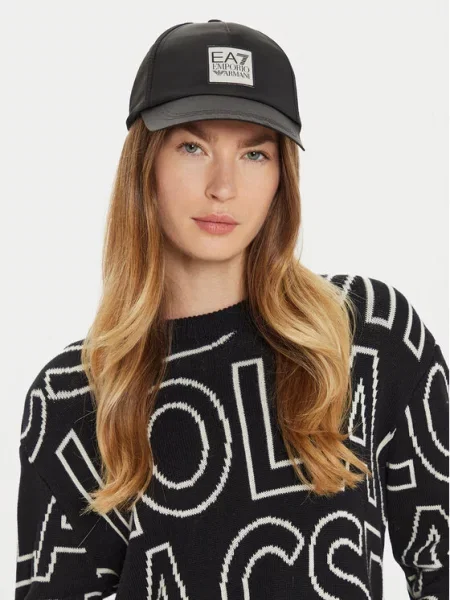 Kapa s šiltom Emporio Armani bela