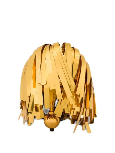 Sandale Moschino cu franjuri auriu