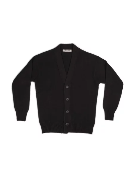 Kardigan La Fileria czarny