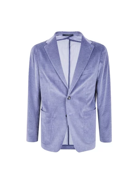 Marynarka Tagliatore sztruksowa niebieska