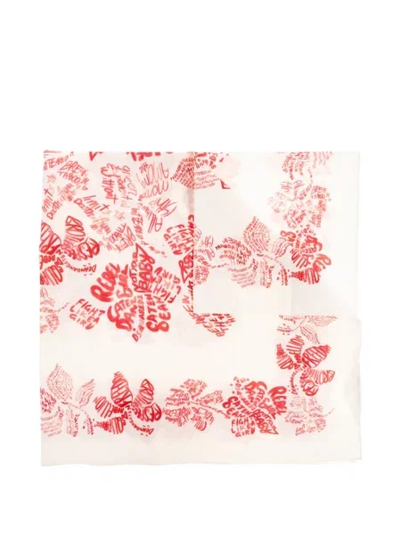 Fular Dsquared2 cu imagine alb