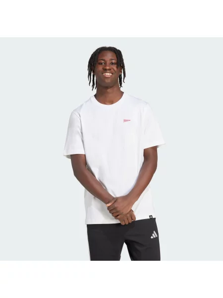 ADIDAS SPORTSWEAR Tricou funcțional roșu / negru alb