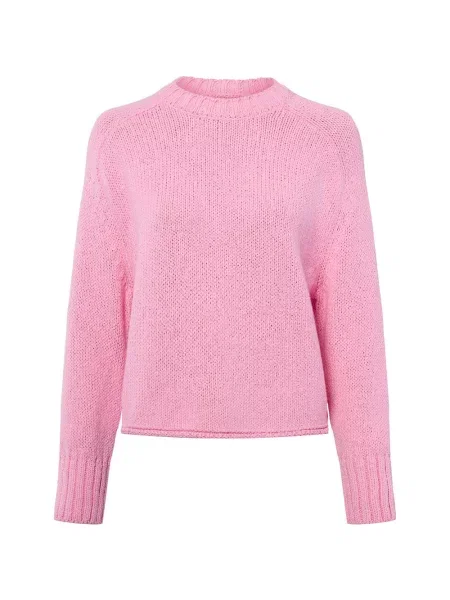 Marc O'Polo Sweter z dzianiny Kobiety jednolity S różowy