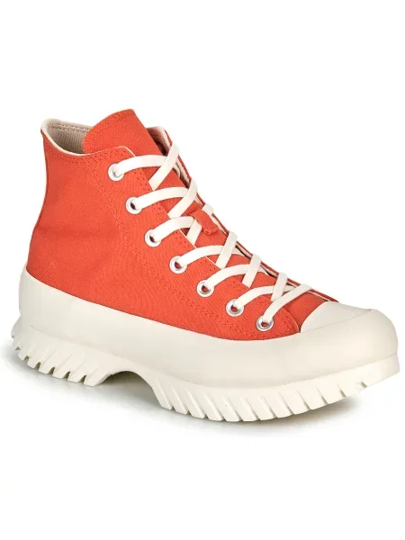 Superge Converse Chuck Taylor All Star s platformo oranžna