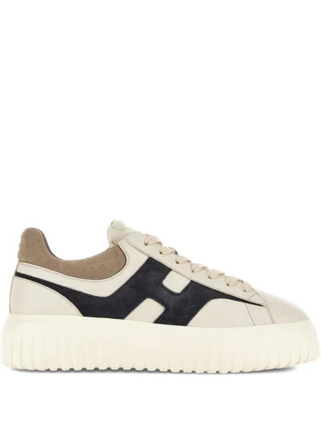 Sneakerși Hogan cu dungi cu platformă
