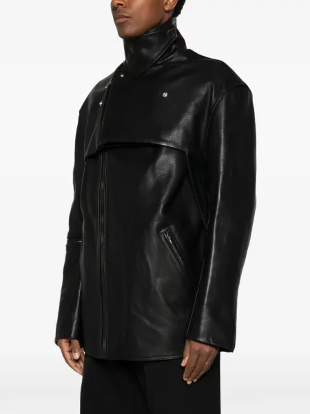 Geanta de piele Rick Owens negru