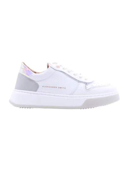 Sneakersy Alexander Smith skórzane białe