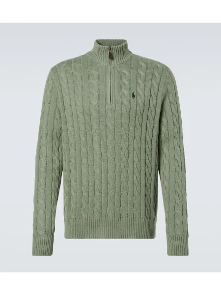 Pulover Polo Ralph Lauren tricotate verde
