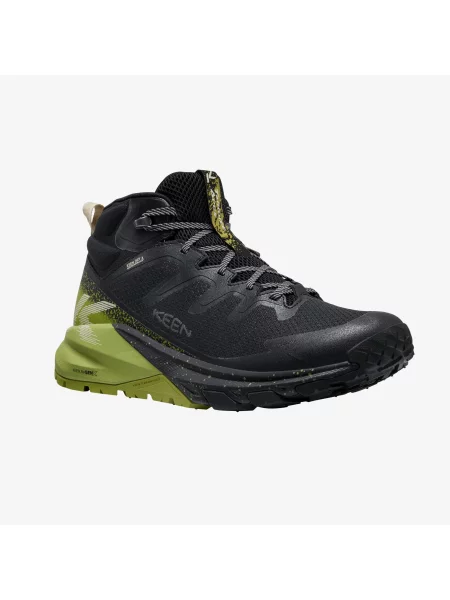 Sneakers KEEN Targhee Apex Mid Wp Black/ Golden Cypress EUR negru