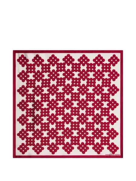 Fular Dries Van Noten alb