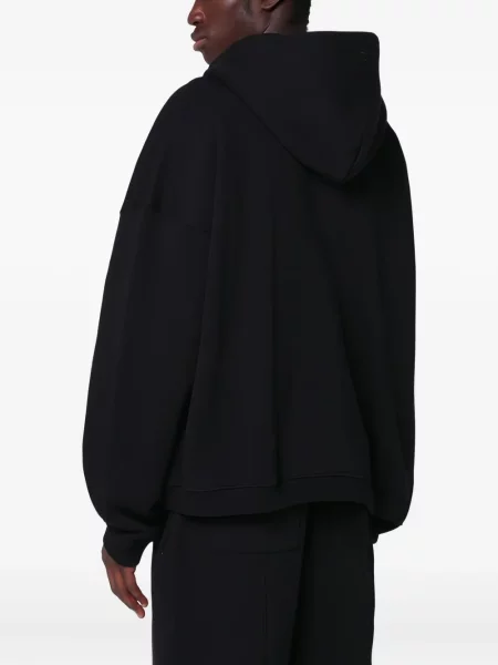 Cardigan Represent cu glugă negru