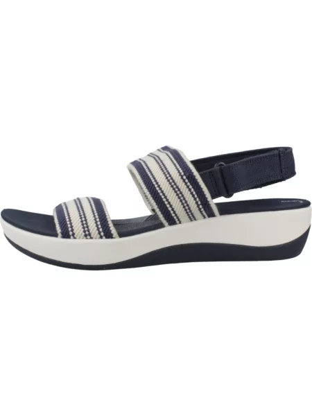 Sandały Clarks bez obcasa niebieskie