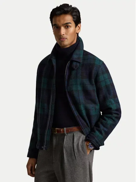 Polo Ralph Lauren Volneni plašč črna