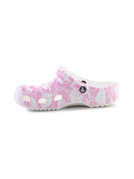 Pantofi Crocs cu imagine clasici roz