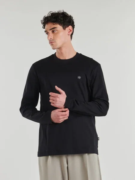 Tricou mânecă lungă Boss negru