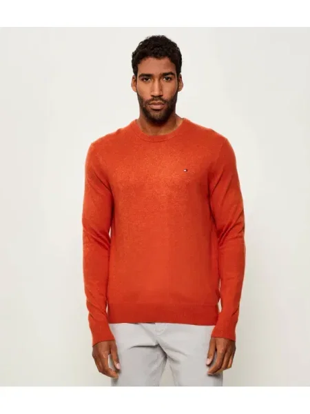 Tommy Hilfiger Pulover cu adaos de cașmir portocaliu