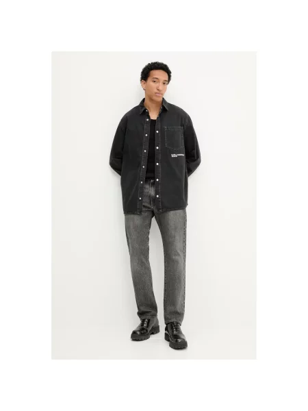 Koszula dżinsowa Karl Lagerfeld Jeans czarna